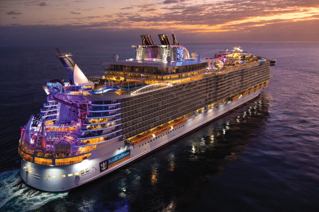 oasis of the seas aerials offshore fort lauderdale